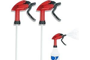 Dukrouk Spray Bottle Nozzle Replacement Compatible with Zep for 8, 16, 24, 32oz Bottles,Adjustable Output,Leakproof,2-Pack