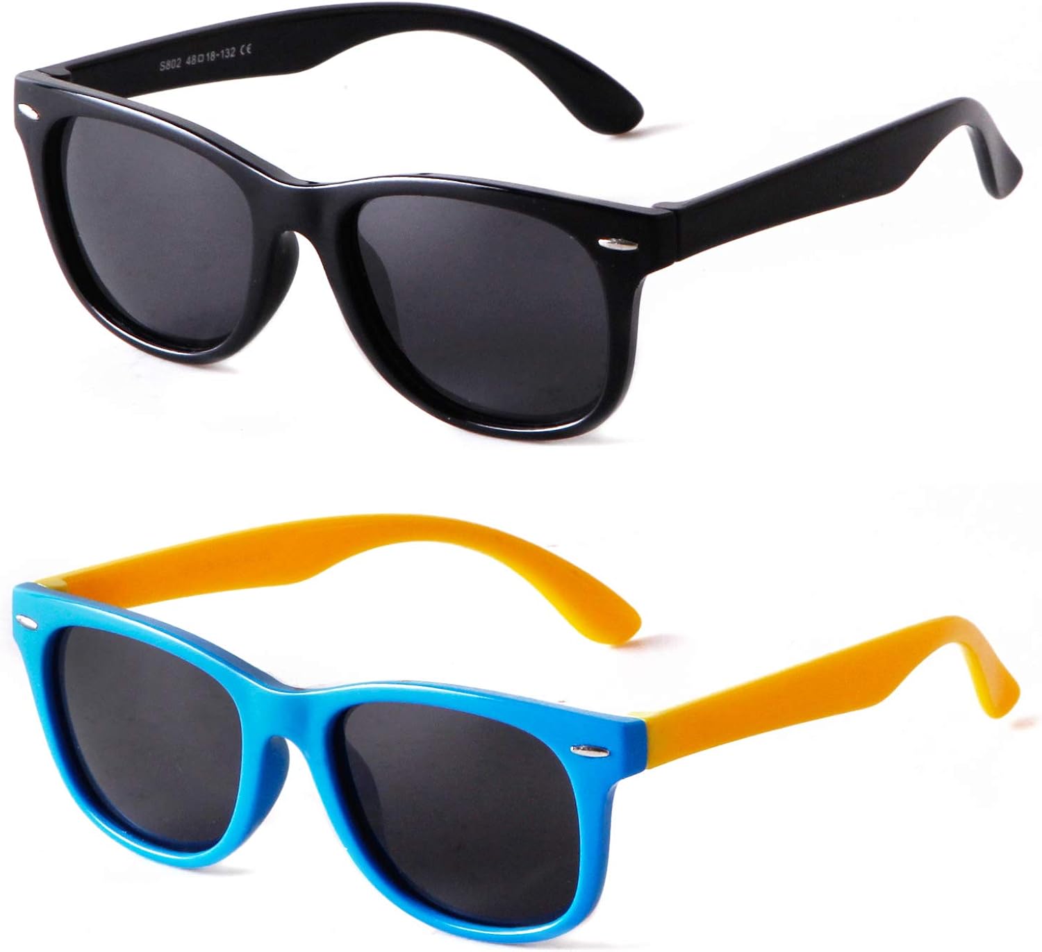 Laurinny Flexible Kids Polarized Sunglasses TPEE Rubber