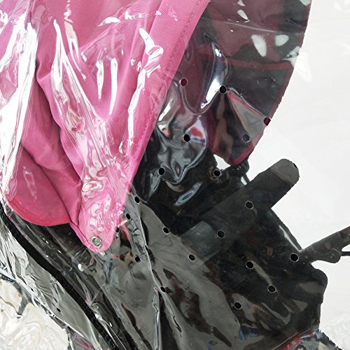 Universal Kinderwagen Regenverdeck - Transparent Für Zwillingswagen