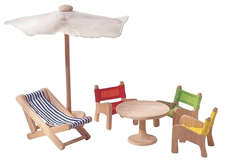 Plantoys Colorful Furniture Patio Set