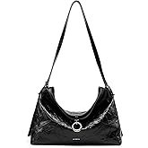 LA FESTIN Leather Hobo Bag for Women Adjustable Strap Crossbody Shoulder Handbag Perfect for Dating,Commuting & Travel