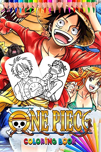 One Piece Coloring Book Anime Soft Glossy Cover With New Coloring Pages Coloring Book Paperback December 25 19 Buy Online In Saint Lucia At Desertcart