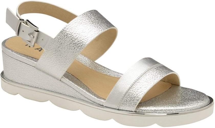 ravel silver sandals