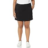 Zac & Rachel Women's New Millennium Solid Pull-on Skort