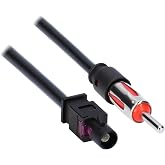 Metra Electronics 40-EU10 Antenna to Radio Adapter Cable for Select 2002-Up BMW/Volkswagen Vehicles (Color May Vary)