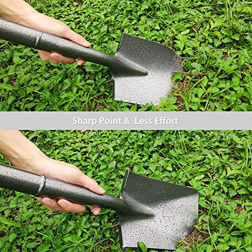 image for Z & G D-Handle Garden Shovel Mini Trunk Digging Spade Shovel with Roun