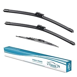 VTOGOI Wiper Blades With Rear Wiper Blades Set For
