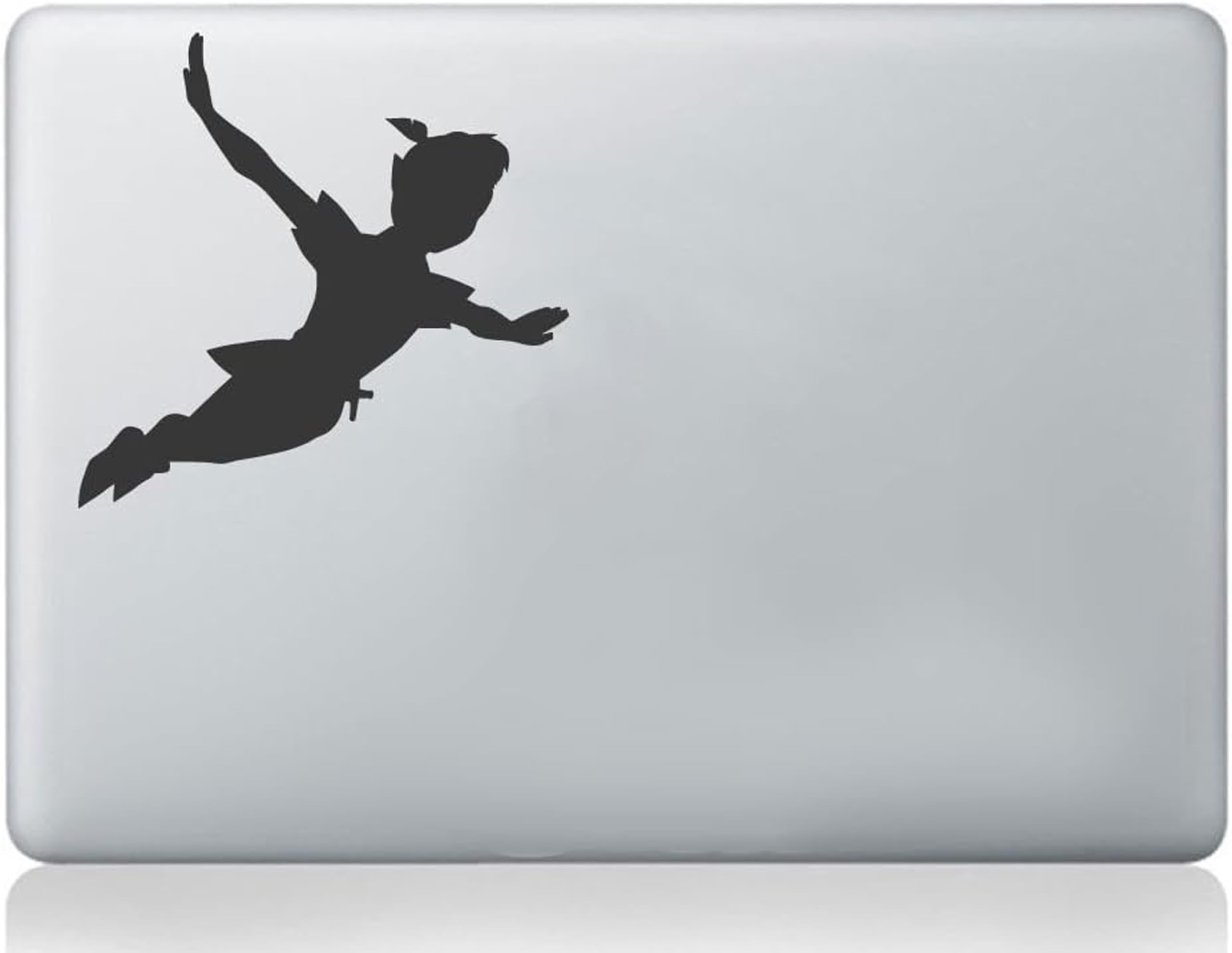 Peter pan Shadow Decal Vinyl Sticker Mural Christmas Kids Children Art Compatible with Apple MacBook