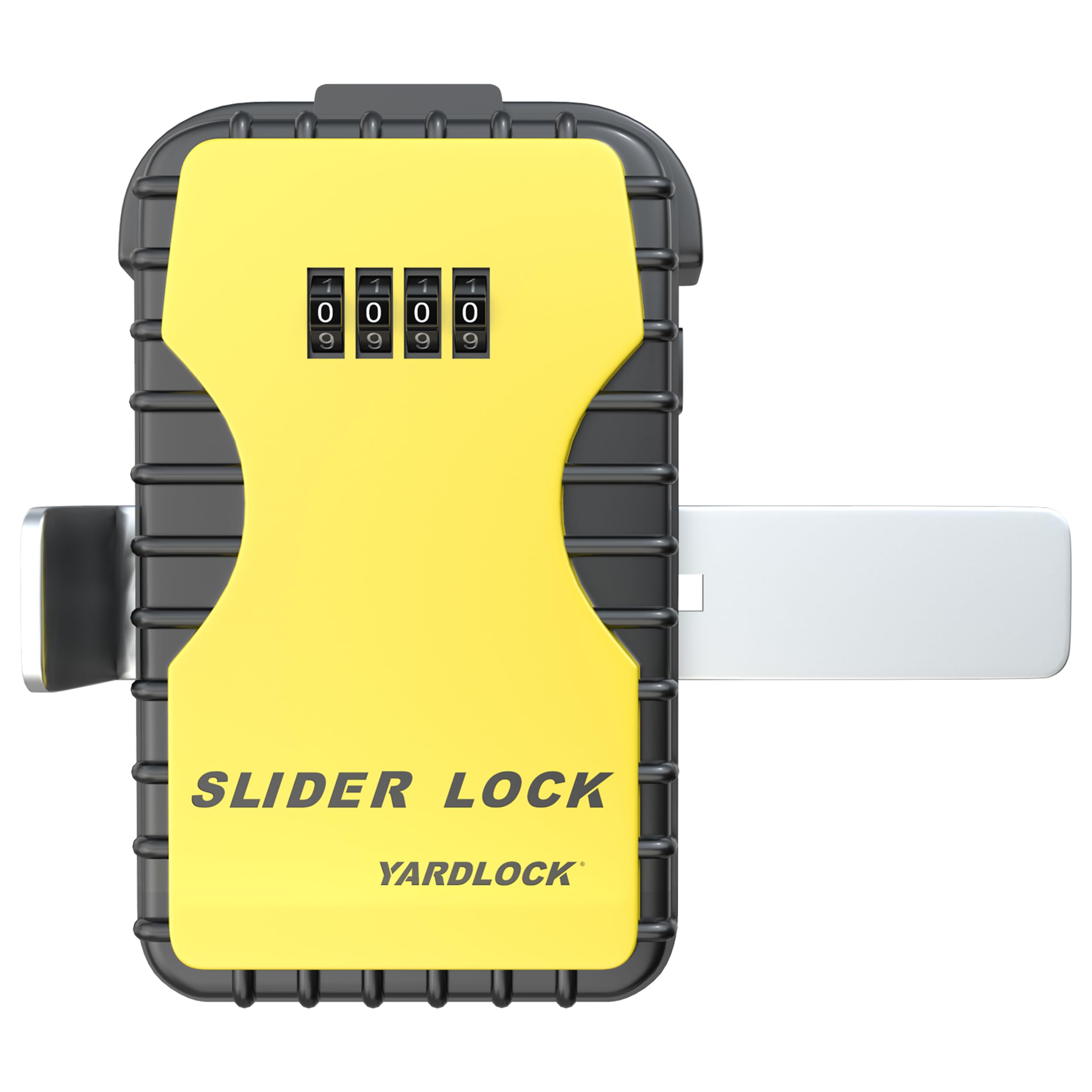 Yardlock Keyless Garage Door Slider Lock – Secure Garage Door Deadlock – Residential or Commercial​ (1 Pack), MBX-2022DL-3ESF