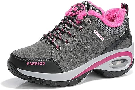 fur lined slip on trainers