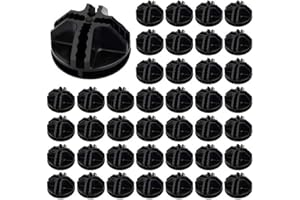 Wire Cube Plastic Connectors Black Interlocking Plastic Connector Modular Organizer Clasp Buckle Clip for DIY Shelving and Ca