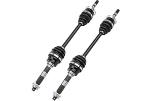 SENNERAY Front Left Right CV Axles set For 1998 1999 2000 2001 2002 For Kawasaki Mule 2510,2001-2008 For Kawasaki Mule 3010,2009-2019 For Kawasaki Mule 4010,2015 2016 2017 2018 For Kawasaki Mule 4010 Trans