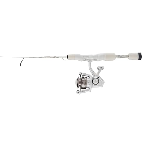 Abu Garcia Veritas Ice Spinning Reel and Fishing Rod Combo, 28