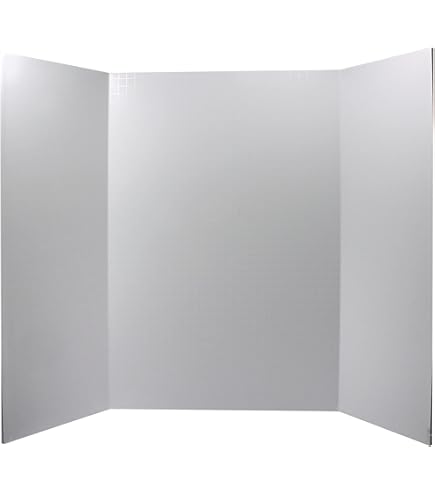 Black Trifold Poster Board Ikayas 24 X 16 Double Sided | Desertcart INDIA - View #5