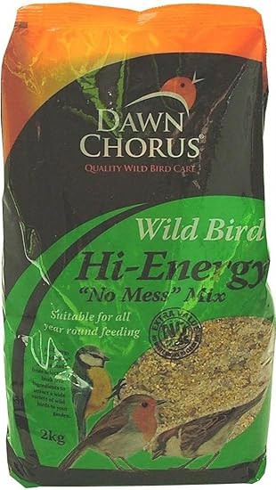 No Mess Hi Energy Wild Bird Feeder Mix 2kg Amazon Co Uk Pet