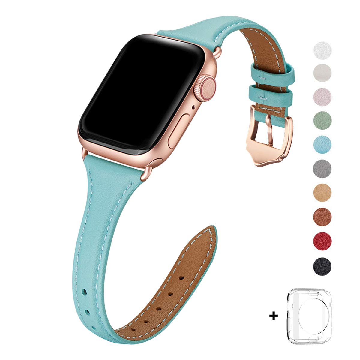 WFEAGL Leather Bands Compatible with 