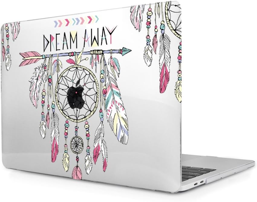 Cover for MacBook 12 inch, TwoL Hard Plastic MacBook 12 Retina Case Cover (Dream Catcher)