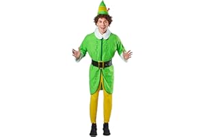 Rubies Elf Movie: Buddy the Elf Costume for Adults