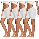 Molasus Womens Cotton Boxer Shorts Underwear Anti Chafing Bike Shorts(Regular & Plus Size)