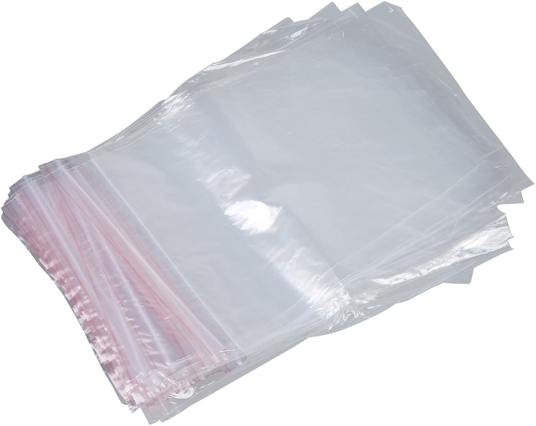 Sacchetti A Chiusura Ermetica 1000 Sacchetti Piccoli Con Chiusura A Zip - 3 Taglie (30x30, 40x40, 60x60 Mm), Trasparenti, Riutilizzabili Sacchetti Sigillanti Trasparenti 3 Taglie - Foto 8