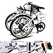 ANCHEER Folding Electric Bike with 36V 8Ah Removable Lithium-Ion Battery, 20 inch Ebike with 250W Motor and 7 Speed Gears Shifterthumb 4