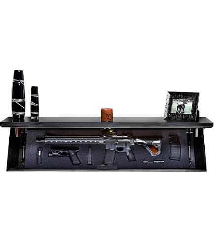 Amazon.com: Tactical Traps - Tactical Clock Gun Safe with Hidden