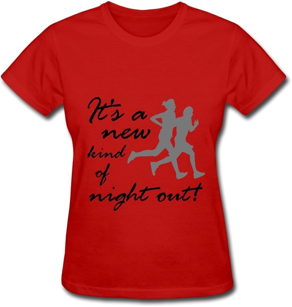 Date Night Women Slim Fit Tee Shirt 100 Cotton Clothing