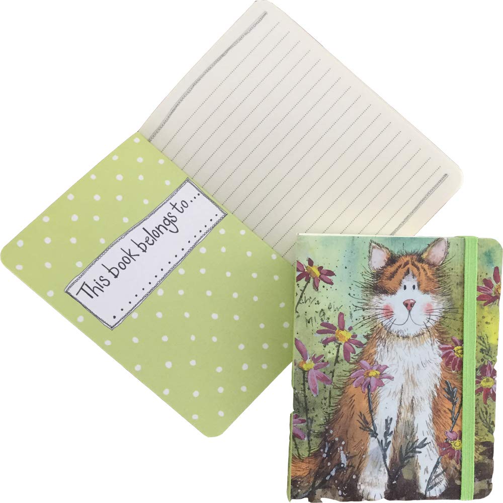 Alex Clark Toffee Cat Small Chunky Notebook