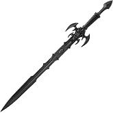 Kit Rae Exotath Training Sword | Polypropylene Construction | Authentic Fantasy Design | Textured Handle for Secure Grip | Ideal for Training or Cosplay | Durable and Lightweight