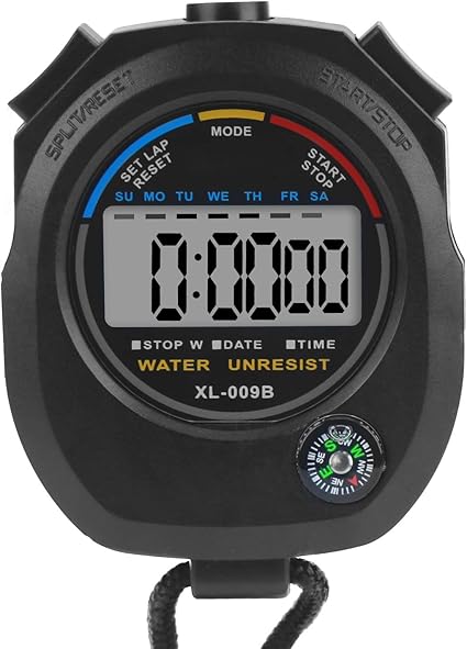 sports watch with interval timer