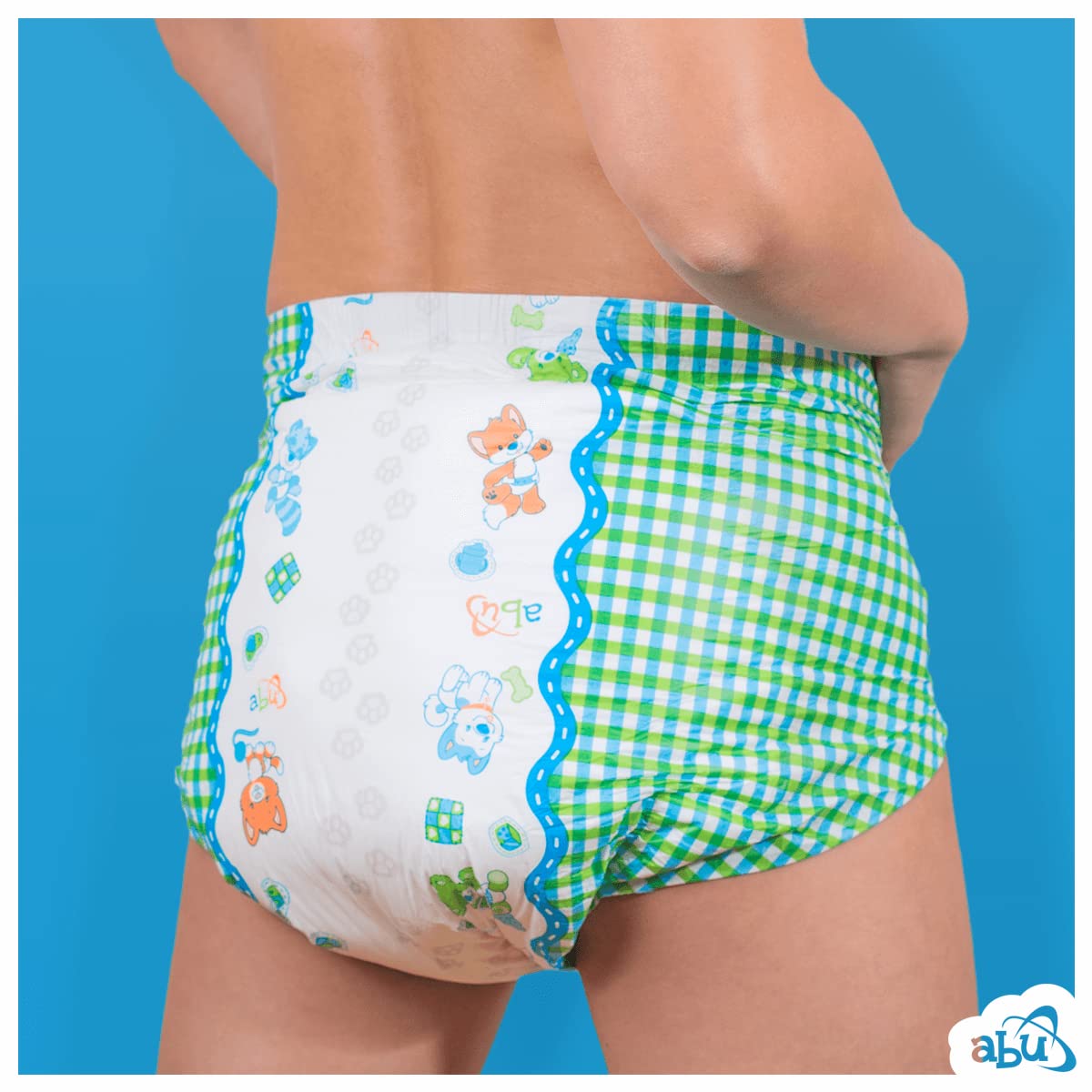 ABU Little Pawz Adult Diapers (Large)