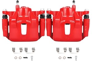 SCITOO 19B2698 19B2699 Disc Brake Calipers Assembly with Bracket Fit For Pontiac Vibe 2003-2008,For Toyota Corolla 2003-2008,For Toyota Matrix 2003-2008