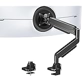 MOUNT PRO Single Monitor Mount for 22-43 inch Ultrawide Computer Screen, Premium Aluminum Heavy Duty Monitor Arm Desk Mount H
