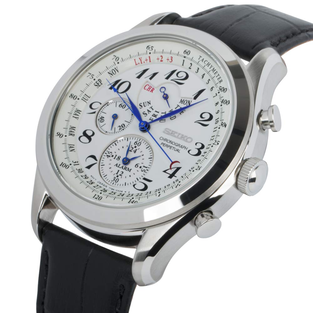 seiko neo classic alarm perpetual chronograph