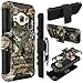 J1 2016 Case, Zenic Hybrid Full-body Protective Case Cover with Kickstand & Belt Clip Holster Combo for Samsung Galaxy J1 J120 (4.5 inch ) / Amp 2 / Express 3 / Luna 2016 (Branches)