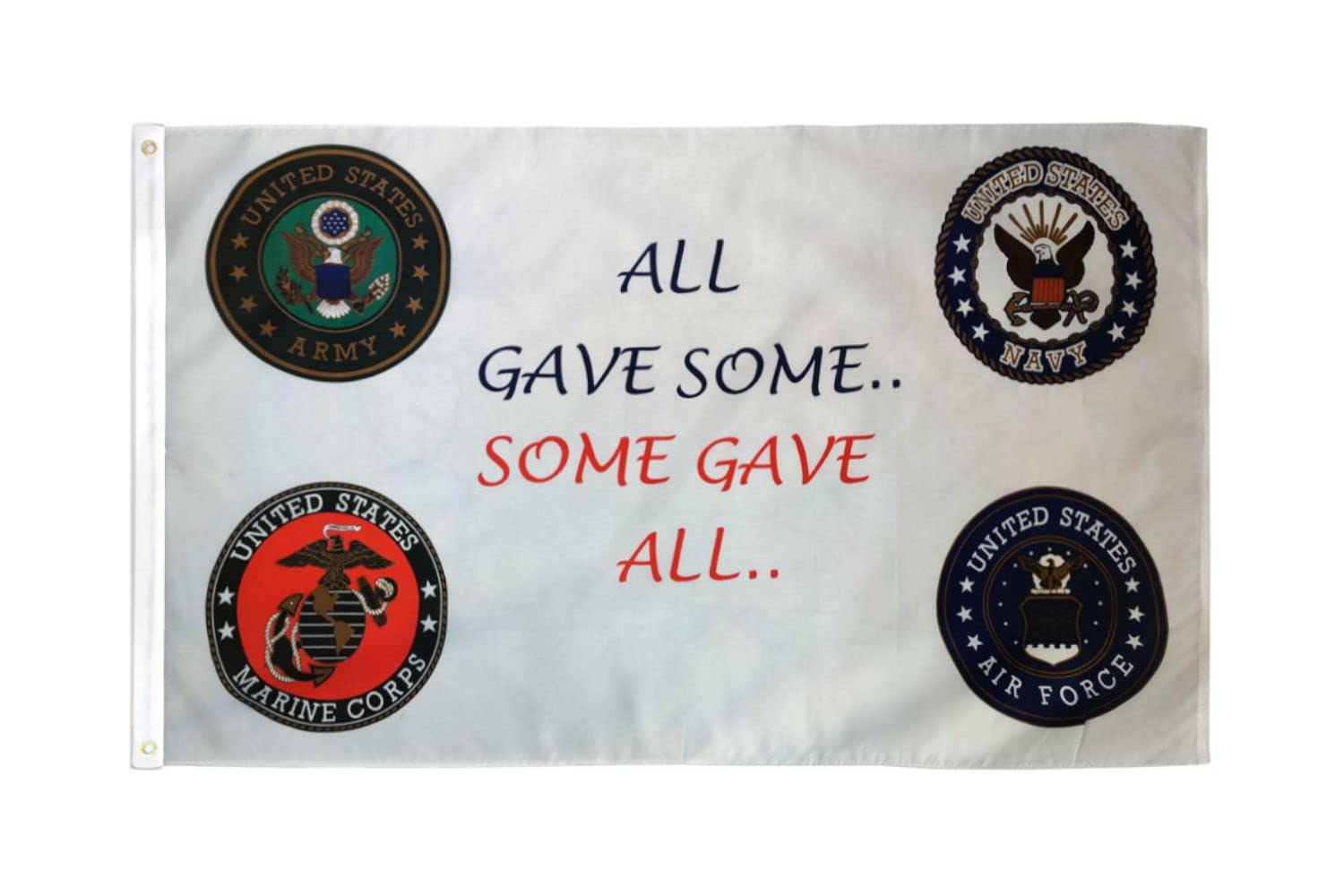 AZ FLAG - United States Armed Forces Flag - 3x5 Ft - 100D Polyester American Army Banner with Two Metal Grommets - Fade Resistant - Vivid Colors - 3' x 5' Feet - 150x90 Cm