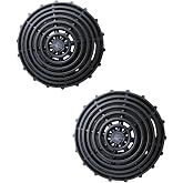 UANOFCN 7100118 Intake Filter Screen for Johnson and Livewell Aerator Pump | Used on Skeeter, Ranger &amp; Fishing Boat Livewell Aerator,Round, Nylon Plastic, Black