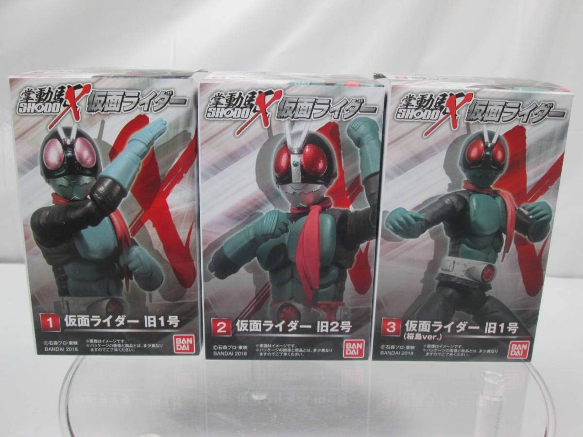Amazon 特撮 掌動駆shodo X 仮面ライダー 仮面ライダー旧1号 旧2号 旧1号桜島ver セット フィギュア ドール 通販