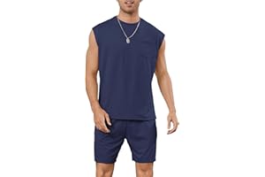 Rela Bota Mens Short Sets 2 Piece Outfits Tracksuits Fashion Tanks Tops and Shorts Casual Sweatsuits Summer