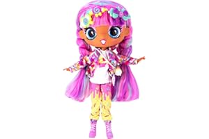DECORA GIRLZ Sweetie Decora Fashion Girlz 11" Doll Stickers & Endless Style Fun for Creative Play