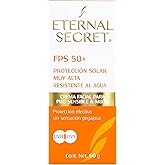 Eternal Secret High Protection Sunscreen for Face - SPF 50+ Water-resistant, Non-Sticky Texture, 2.12 oz - Bloqueador Facial/Corporal Eternal Secret FPS 50+ 2.12 oz