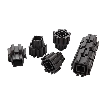 USB Caja de jardín), plástico, Connecting Fastener, 8 unidades ...