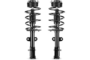 ILONPA Front Complete Struts Coil Spring Assembly for 2008-2016 Town & Country, 2008-2019 Dodge Grand Caravan 171128L 171128R Shock Absorbers