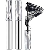 2PCS Steel Tube Eyelash Primer, Small 360° Steel Tube Mascara, Waterproof Long-Lasting 3D Curling Eyelash Iron, No Flaking, Sweat-Proof, Lengthening, Quick-Drying