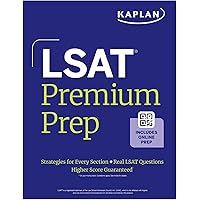 LSAT Premium Prep (2025) Kaplan Test Prep: Master the Digital LSAT with Exclusive 99th-Percentile Instructor Videos, Data-Dri