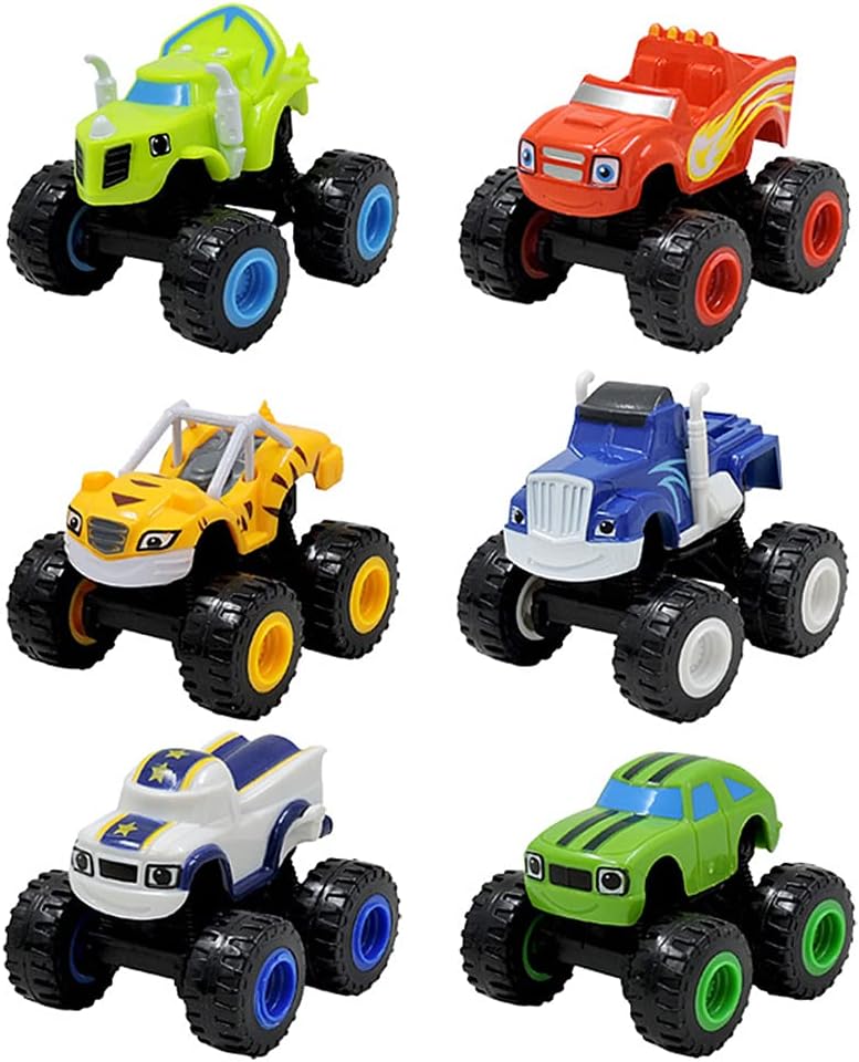 Amazon Befans ニコロデオンブレイズ モンスターマシン モンスターマシンおもちゃスクーター車 クラッシャートラック車 おもちゃギフト 子供 男の子 大工さん おもちゃ