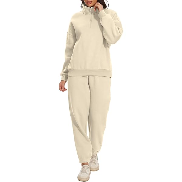 Sweatsuits Women 2 Piece Outfit Oversized Hoodie Joggers Sweatpants Track Suits Matching Loung𝓮 Pants (Sky Blue, XXL - View #5