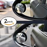 Spurtar Blind Spot Mirrors 2 Pack Round 50mm 360° Adjustable view 3