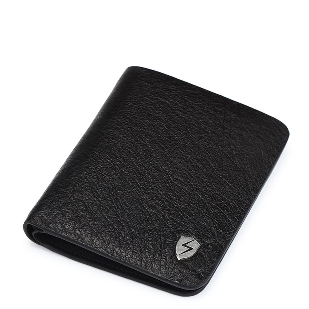 Rfid Blocking Genuine Leather Wallet Men Excellent Travel Credit Card Case Wallets Protector Money