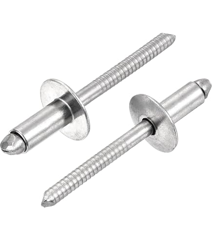 Fastenere 3/16" X 1/2" Aluminum Pop Rivets - Heavy Duty, Dome Head, Pack Of 50 - View #11